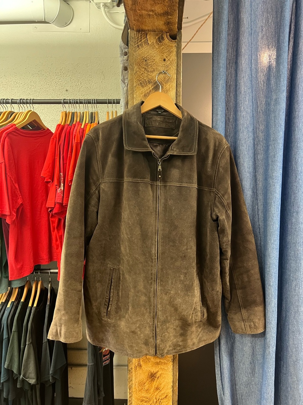 Vintage Britches Brown Leather Jacket